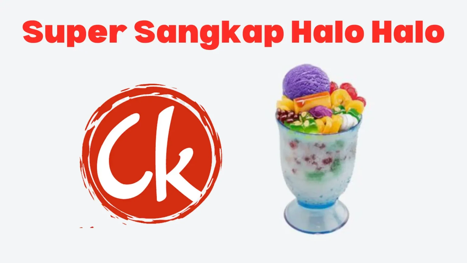 Chowking SuperSangkap Halo Halo Ice Cream