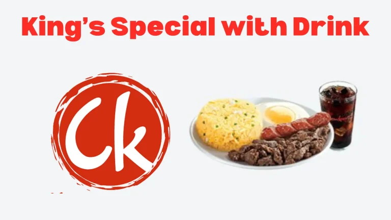 Chowking King’s Special with Drink