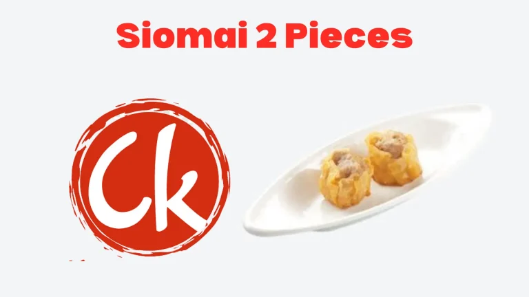 Chowking  Siomai 2 Pieces Price Philippines 2024