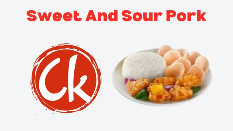 Chowking Sweet And Sour Pork