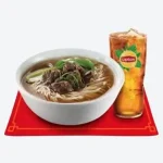 Beef Mami With Drink